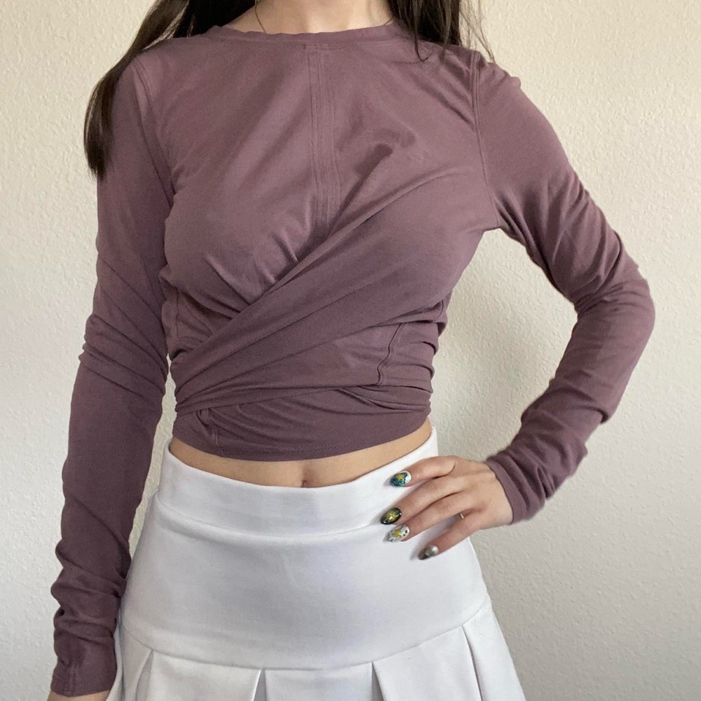 Lululemon long sleeve wrap top